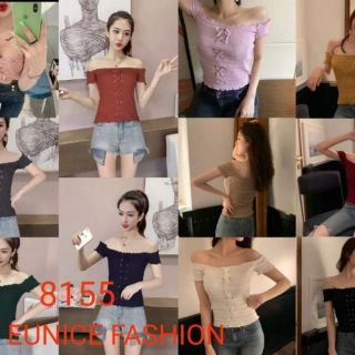 Big sale!!! Offshould knitted Corp top Korean design for girls