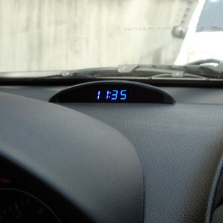 ஐLed Digital Car Clock Automobile Electronic Clock 12V Car Voltmete
