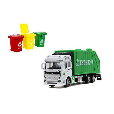 Friction Kids Realistic Garbage Truck Toy Recycle Vehicle