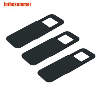 Inthesummer❁ Webcam Cover Lens Camera Privacy Sticker Plastic For Iphone Pc Laptops