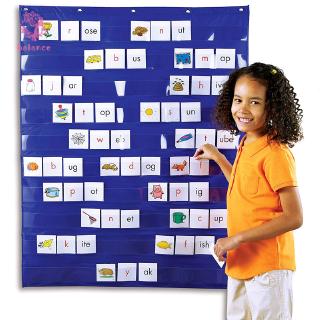 Learning Resources Standard Pocket Chart Education for Home Scheduling Classroom (1)