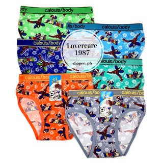 COD 12Pieces Character Kids Boys Briefs Underwear Georman For 4-6yrs Old Good Quality
