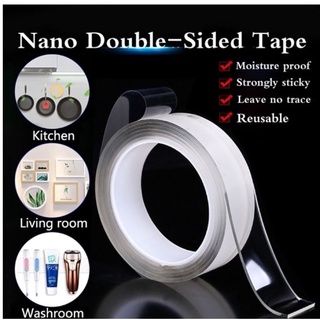5M/3M/1M Double-Sided Adhesive Nano Tape Traceless Washable Removable Tapes