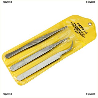 【tf^COD】New 3 pcs Repair Precision Assembly Set Tool Stainless Steel Electronic Tw