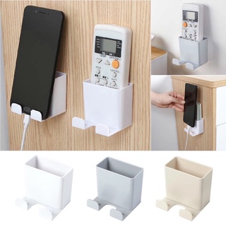 Wall Mounted Mobile Phone Braket Remote Control Holder No drilling home storage rack