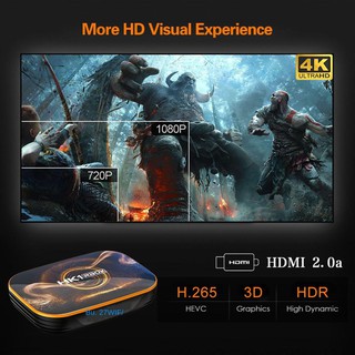 HK1 RBOX Smart TV Box 5G&2.4G Dual WiFi Android 10.0 128GB 64G 32GB ROM 4G/2G RAM 4K Set Top Box