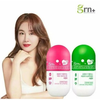 (BEST SELLER) GRN+ Korean Diet Pill/upgrade Season 3/Pink/Green *Free Gift (Shipping from Korea)