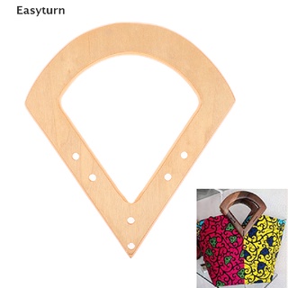 Easyturn V Wooden Bamboo Bag Handle Replacement DIY Handcrafted Handbag Handles Bags Part PH