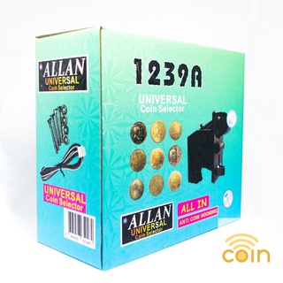 【Ready Stock】☎Allan Anti-Hooking Universal Coin Slot Selector 1239A for Piso WiFi, Pisonet (2)