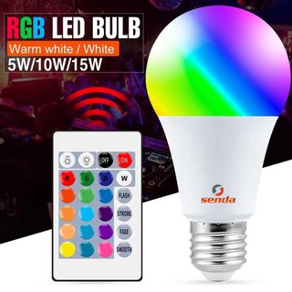 RGBW LED Light 5050SMD Bulbs with IR Remote Control Color Change Lamp Home Party Bar Decoration