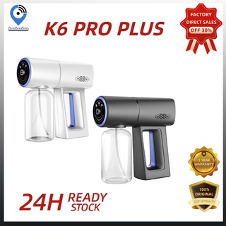 【✨Ready stock】k6X PRO Nano Spray Gun Atomizer Sanitizer Spray Machine Handheld Disinfection Blue Ray Disinfectant Spray Gun UV