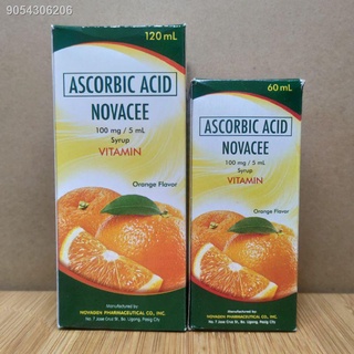 FGDFR10.18□✢✐NOVACEE Ascorbic Acid 60mL / 120mL Syrup