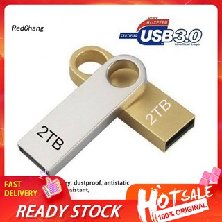 RED_1T 2T Portable External High Speed USB 3.0 Flash Drive Data Storage U Disk Pen