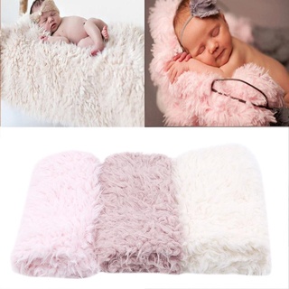 Newborn Baby Fur Photography Photo Props Photoshoot Backdrop Blanket