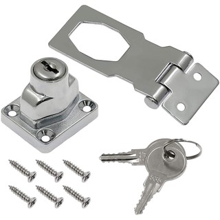 Locking Hasp Safety Door Zinc Keyed Hasp Lock