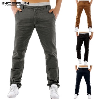 ✁Mens Slim Chinos Trouser Jeans Skinny Stretch Trousers Pants