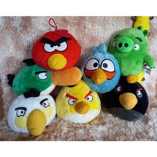 Angry birds stuffed toys preloved