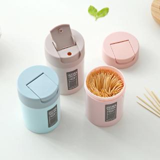 Toothpick Holder Container Wheat Straw Household Table Toothpick Storage Box Toothpick Dispenser (2)