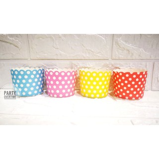 Polka Dots Cupcake Cake Baking Liner Wrapper Muffin Paper Cup Birthday Party Kitchen Supplies