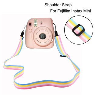 HST Rainbow Camera Neck Shoulder Strap Fujifilm Instax Mini