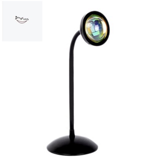 Sunset Lamp LED Photography Light,USB 360° Rotation Atmosphere Projector Night Light for Room Studio Decor