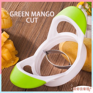 Mango Peach Slicer Splitter Cutter Fruit Corer Craft Kitchen Tool crysttaly