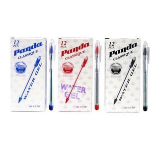 Pens 、Calligraphy Pen、Highlighter Pen ♫Panda classique ballpen color/black /blue/Red◎