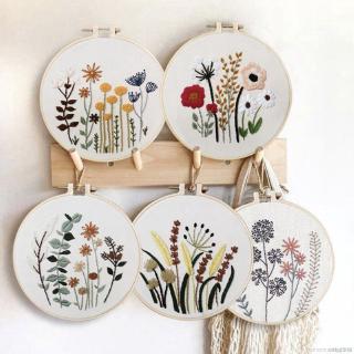 【COD】DIY Embroidery Ribbon Set Beginners With Embroidery Shed Sewing Kit Decoration