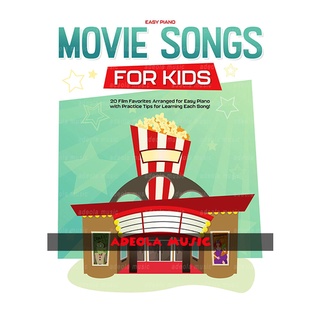 Film Soundtrack Piano Book / (PF-84) MOVIE SONGS FOR KIDS / Child Piano Book