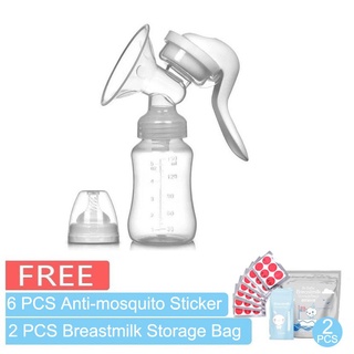 ✲COD New Manual Breast Pump (White)