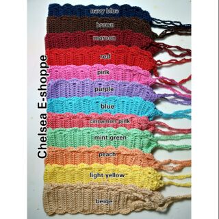 Crochet Tie-back Headbands