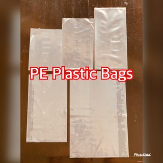 PE Plastic Bags Thick .25 sold by 100pcs per pack