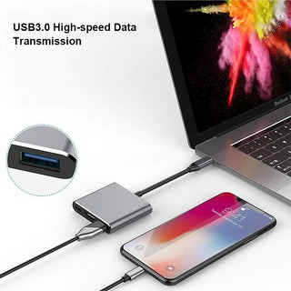 3 in 1 Type C MYRON Type-C to USB 3.0 HDMI Converter Hub Multi-port Adapter For MacBook Pro (6)