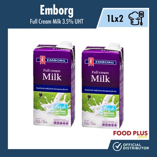 Emborg Full Cream Milk 3.5% Duo (1L x 2)