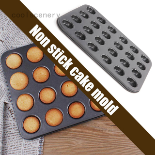 Mini Muffin Pan Mini cupcake Pan 24-hole teflon-coated mini baking pan
