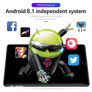 10.1 "HD Android tablet PC 6GB + 256GB 8.1 dual SIM WiFi GPS (3)
