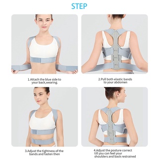 Adjustable Posture Corrector For Women Back Correction Posture Back Brace Belt For Back Support (5)