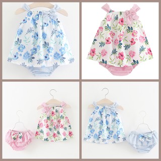 Baby Steps Girls Romper 2 Piece Set Onesie Kids Newborn Fashion Summer Princess