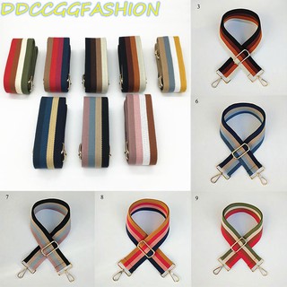 DDCCGGFASHION 120cm cotton multicolor wide shoulder adjustable bag accessories