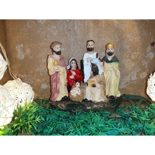 Belen Nativity Christmas Set Holy Family Nativity Scene (Mini Figurine) (3)