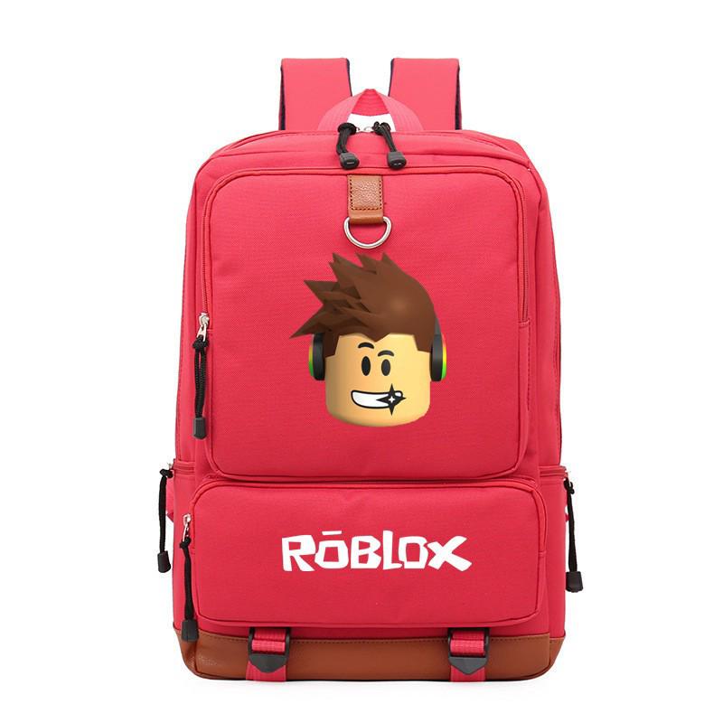 Roblox Game Unisex Student Laptop School Backpack YcuT