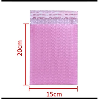 Bubble Mailer Padded Envelope Pink 15x20cm