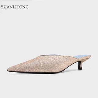 2021 bagong low heels na sapatos na pambabae sa Korea