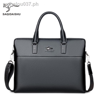 Hot sale♛Large-capacity handbag men s bag messenger bag men shoulder bag briefcase men business bag laptop bag men