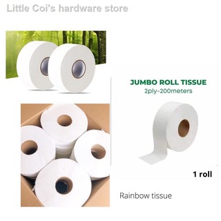 ❈✻☎Jumbo Big Toilet tissue Roll (8cm Thickness) (1 ROLL)
