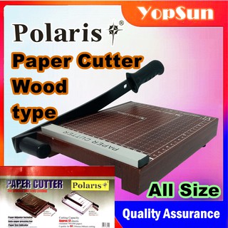 Polaris Paper Cutter A3/B4/A4/A5 Wood type High Quality