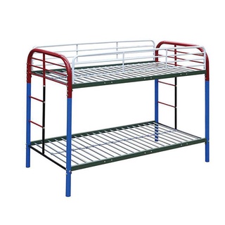 Double Size Bunk Beds For Adults Kids Bedroom Furniture Metal Bed And Single Multifunction Sofa With