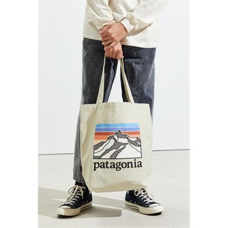 PATAGONIA/ Patagonia Market Tote Organic Cotton Canvas Environmental Bag Shopping Bags
