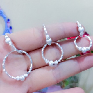 925 silver 3pair earrings size s m l