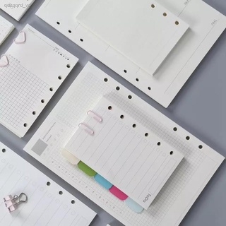 Loose Leaf Planner Refill for A5 and A6 (6 HOLES) (4)